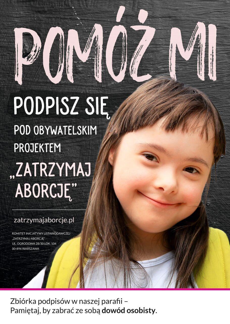 Diecezja Włocławska wsparła projekt „Zatrzymaj aborcję”