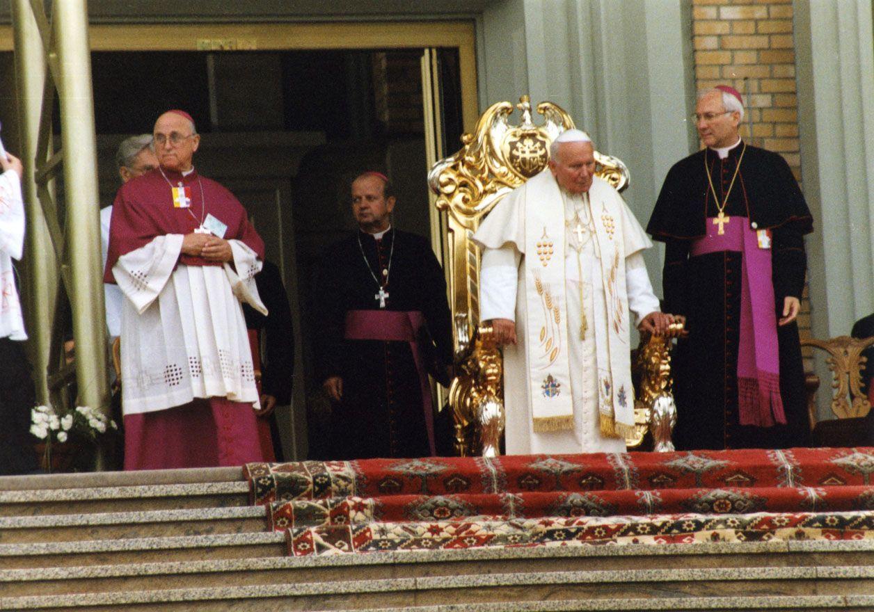 Święty Jan Paweł II w diecezji włocławskiej: Licheń 1999 r.