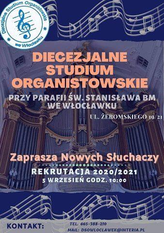 Diecezjalne Studium Organistowskie we Włocławku zaprasza nowych słuchaczy