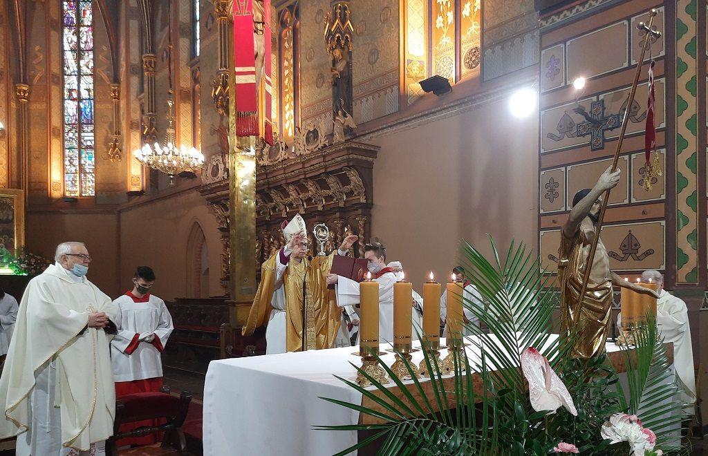 Wielkanocna Eucharystia z Biskupem Włocławskim