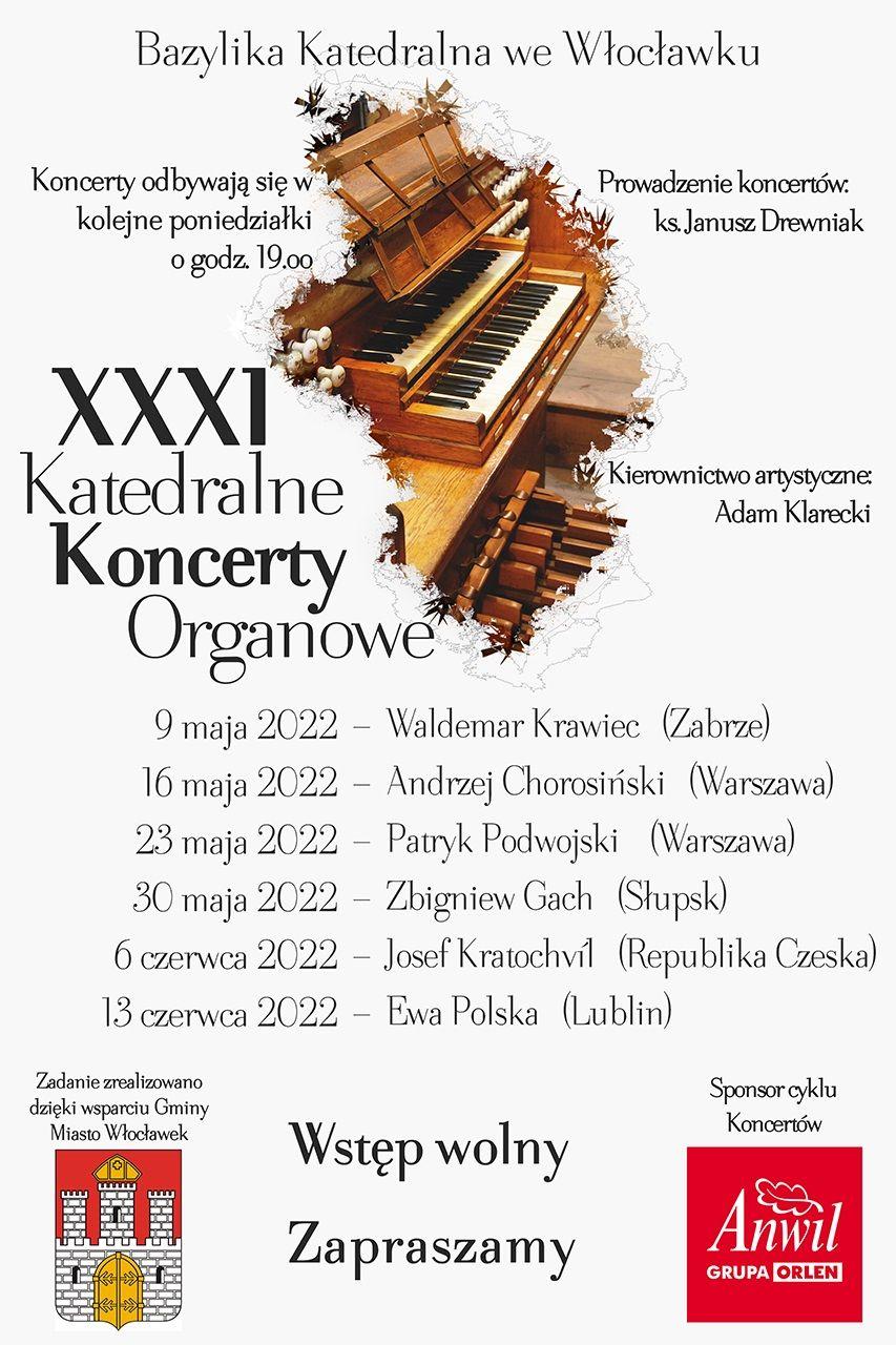 Katedralnej Koncerty Organowe (zaproszenie)