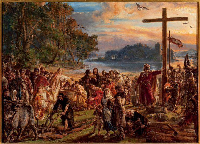 14 kwietnia: 1057. rocznica chrztu Polski