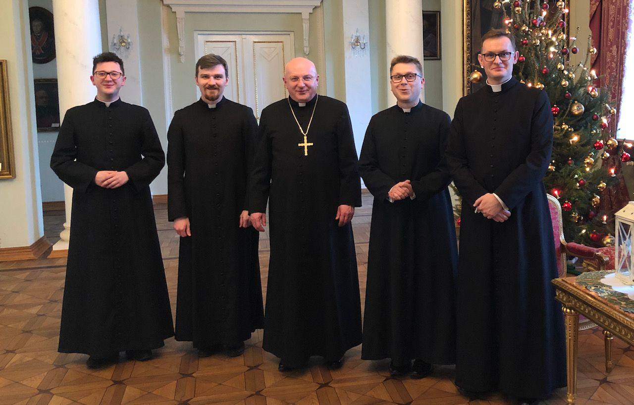 Biskup Włocławski gościł księży studentów
