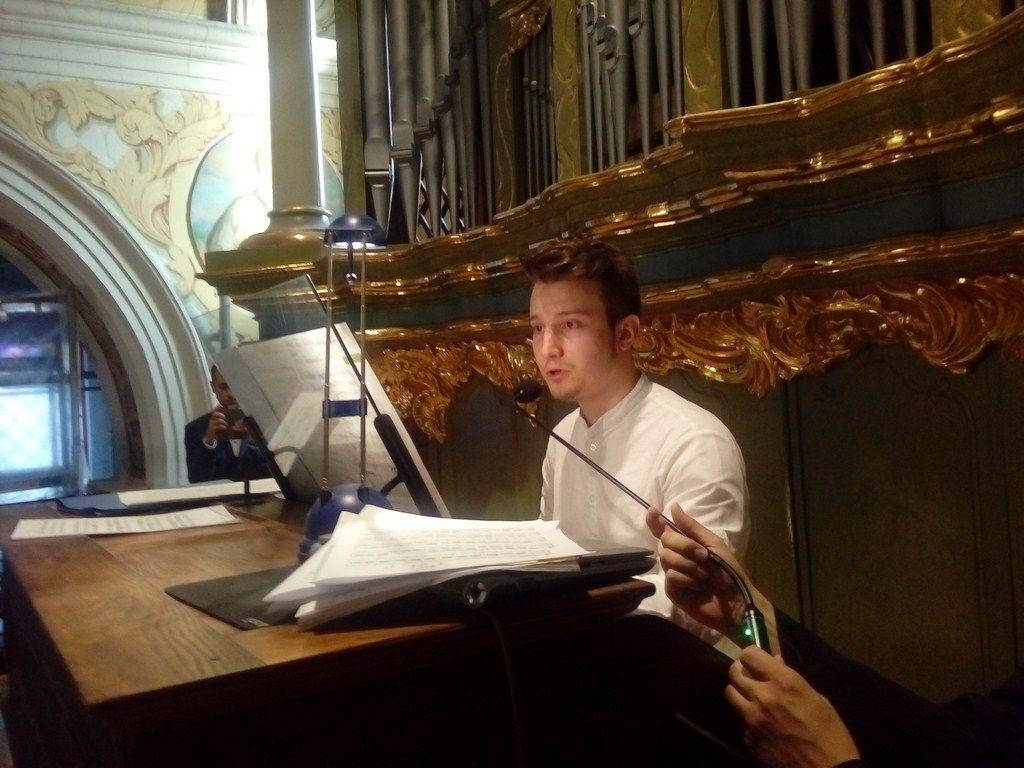 Koncert Organowy Jurija Riepina z Donbasu w Bazylice Sieradzkiej