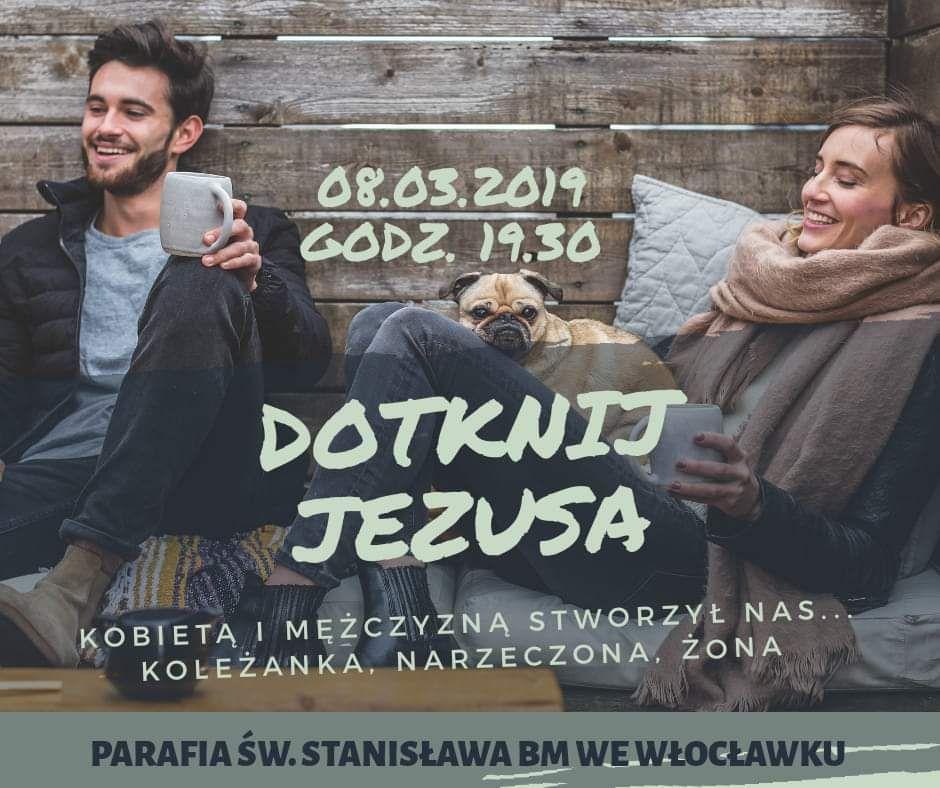 Spotkanie dla młodzieży Dotknij Jezusa (zaproszenie)