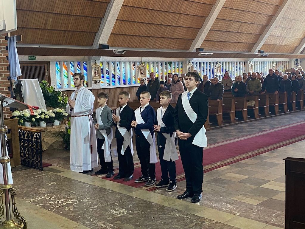 Nowi ministranci w Choceniu i Brzeźnie k. Konina